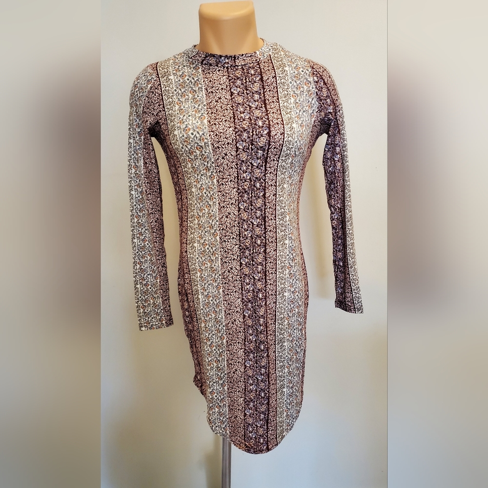 NWOT Love Cameron Long Sleeve Floral Tunic
